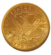 USA 1893 10 Dollars Gold Eagle